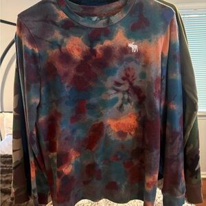 Abercrombie Kids Colorful Tie-Dye Shirt